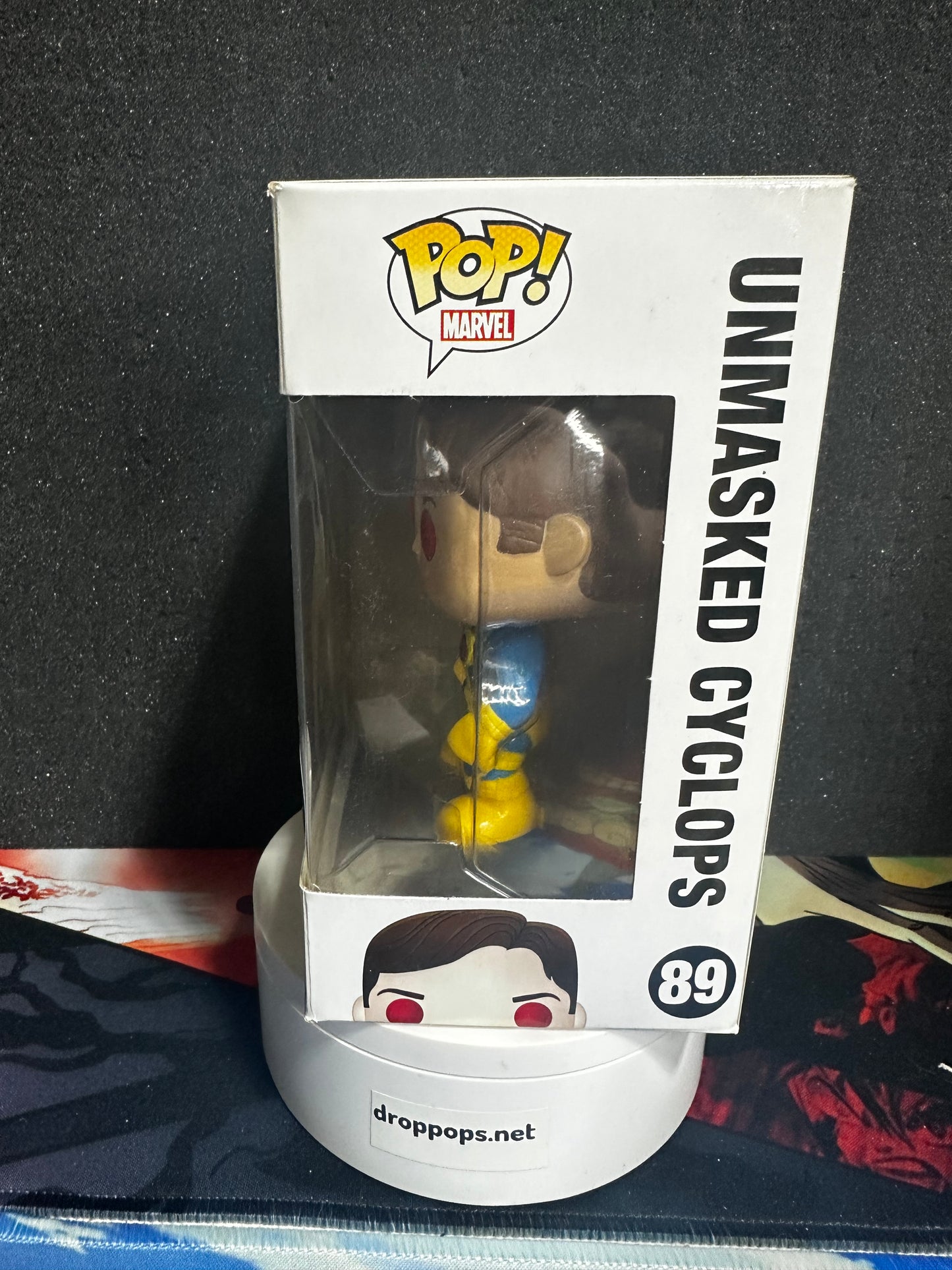 Unmasked Cyclops 89 Funko Pop