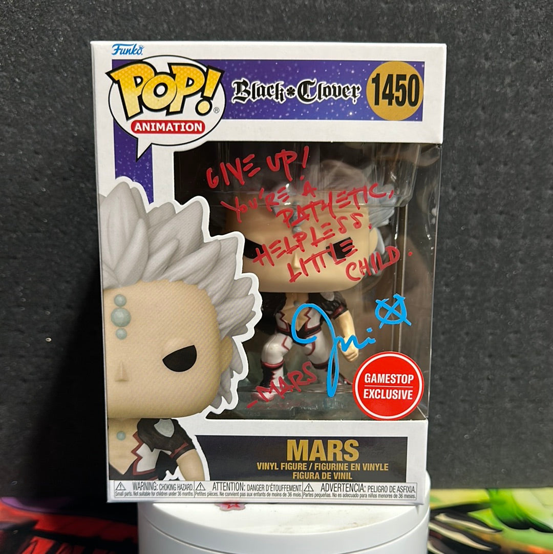Mars 1450 Signed funko Pop FLASH SALE