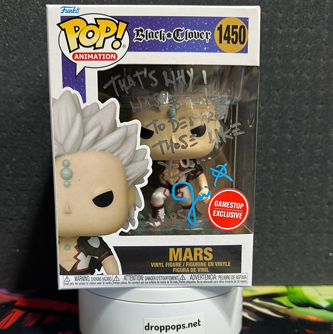 Mars 1450 Signed Funko Pop FLASH SALE