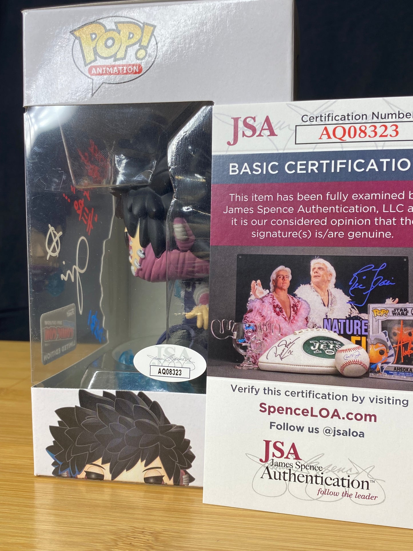 Dabi 637 Signed & Quoted Funko Pop