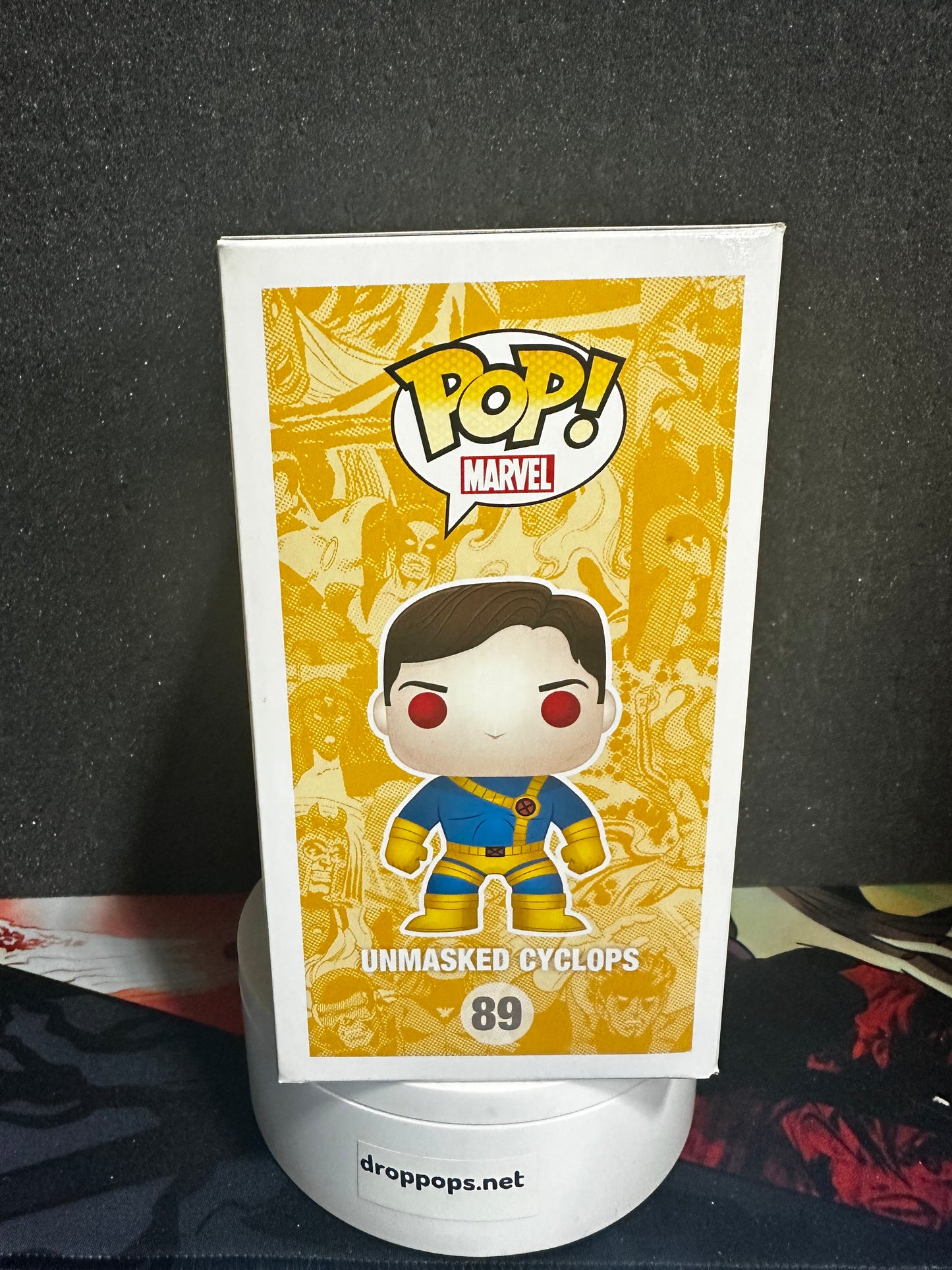 Unmasked Cyclops 89 Funko Pop