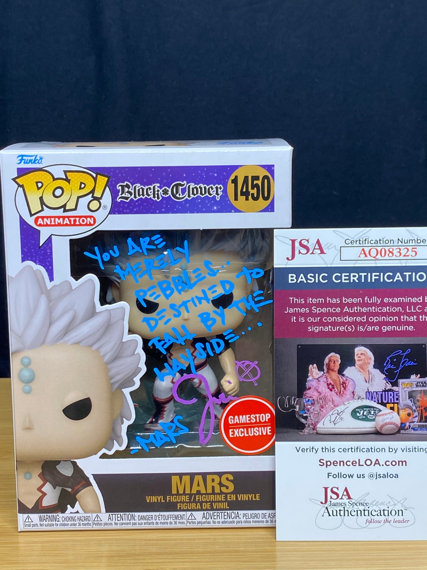 Mars 1450 Signed Funko Pop FLASH SALE