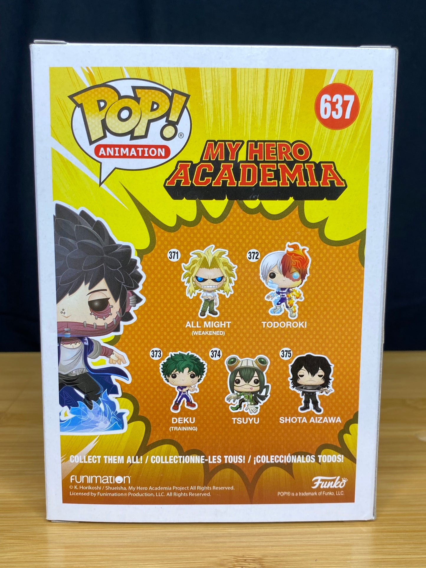 Dabi 637 Signed & Quoted Funko Pop