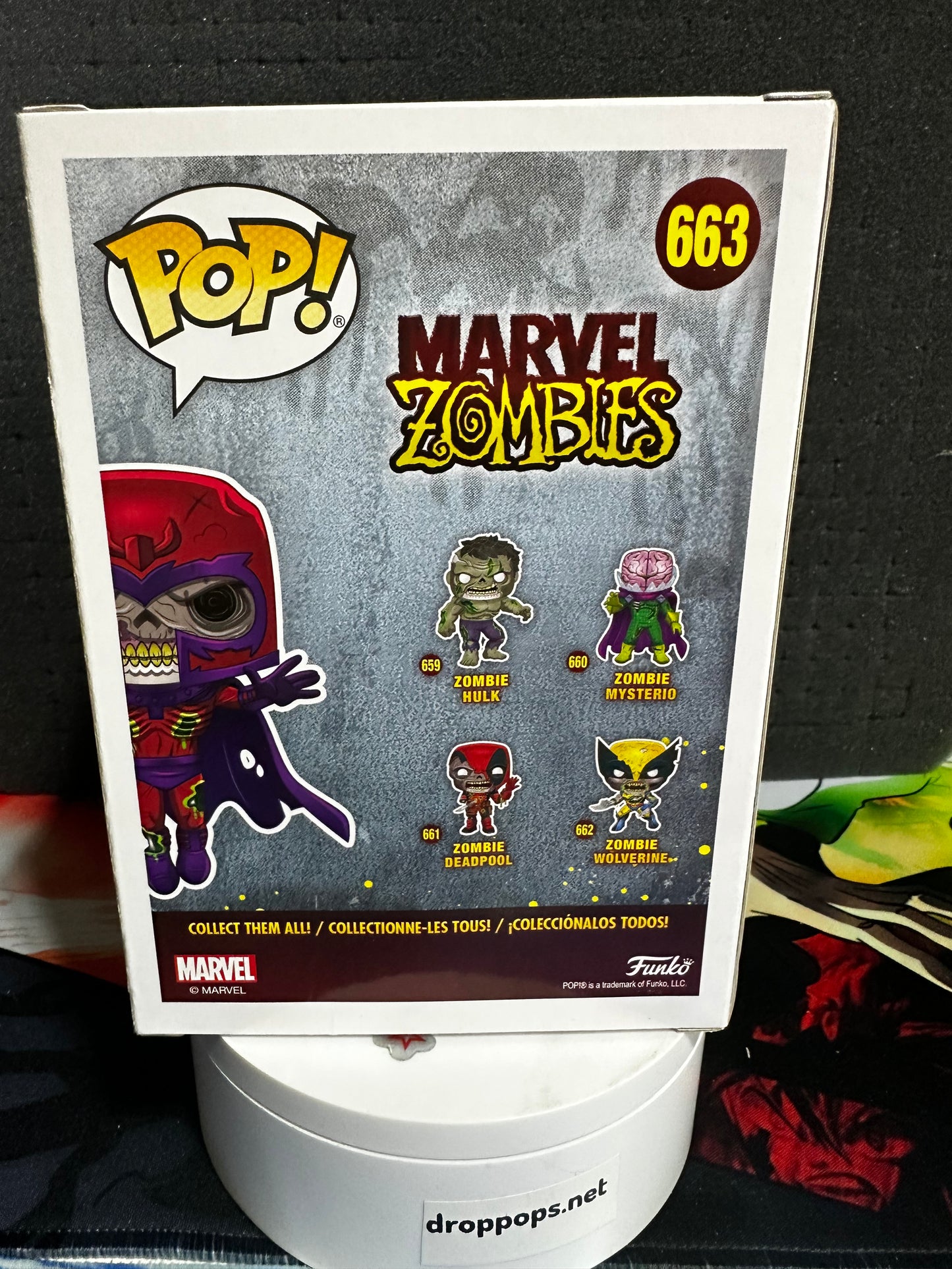 Zombie Magneto 663 Funko Pop
