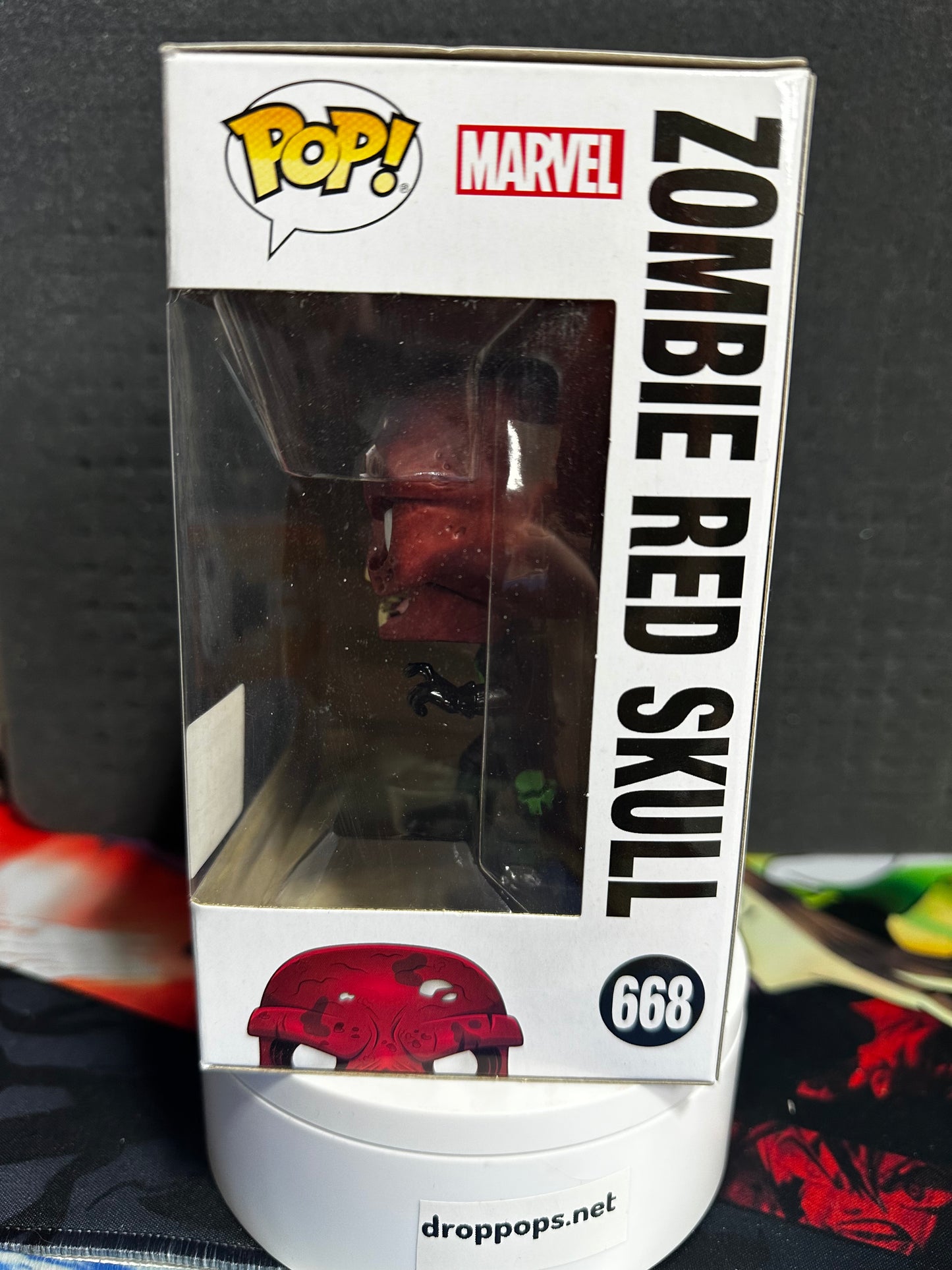Zombie Red Skull 668 Funko Pop