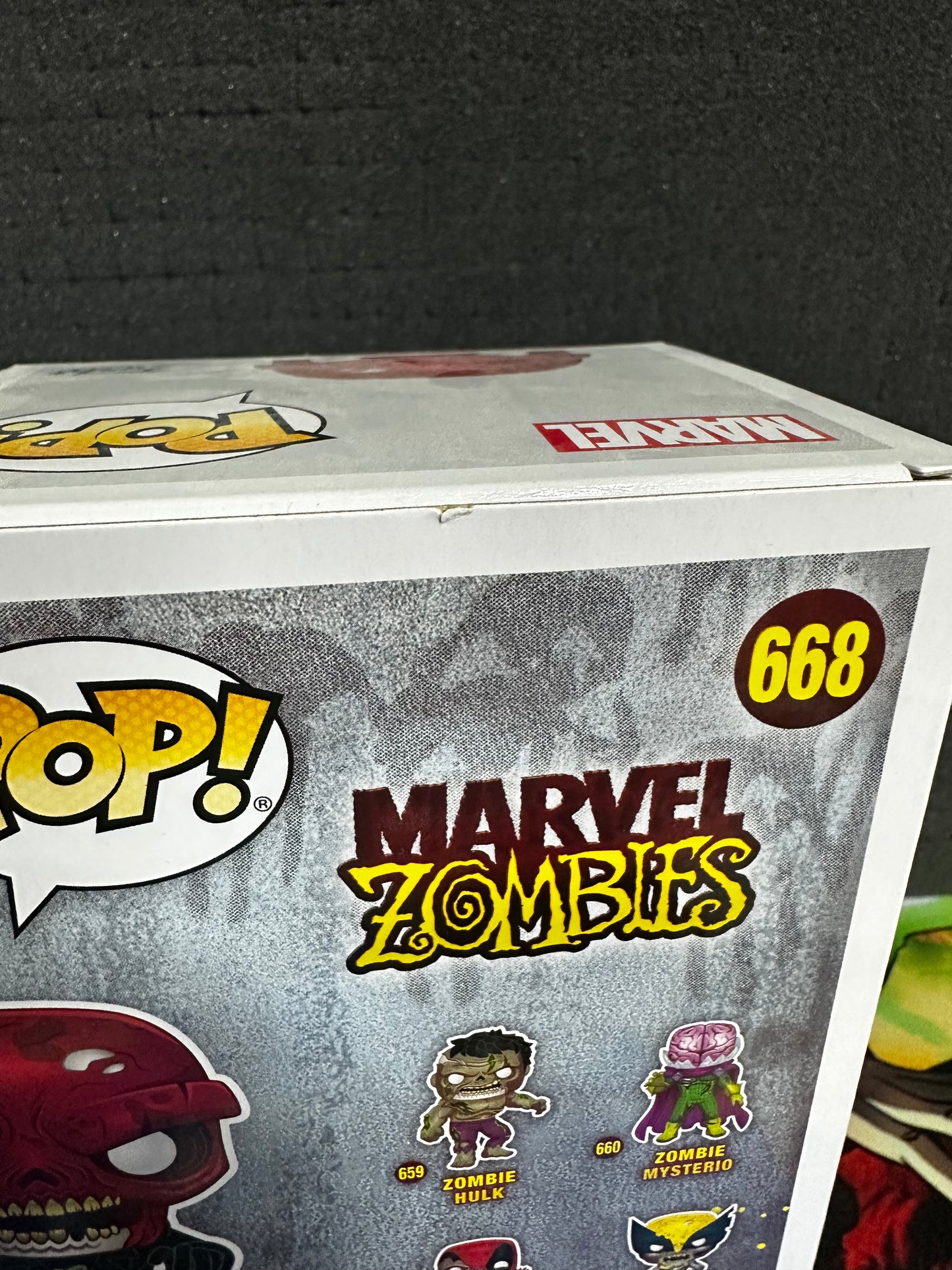 Zombie Red Skull 668 Funko Pop