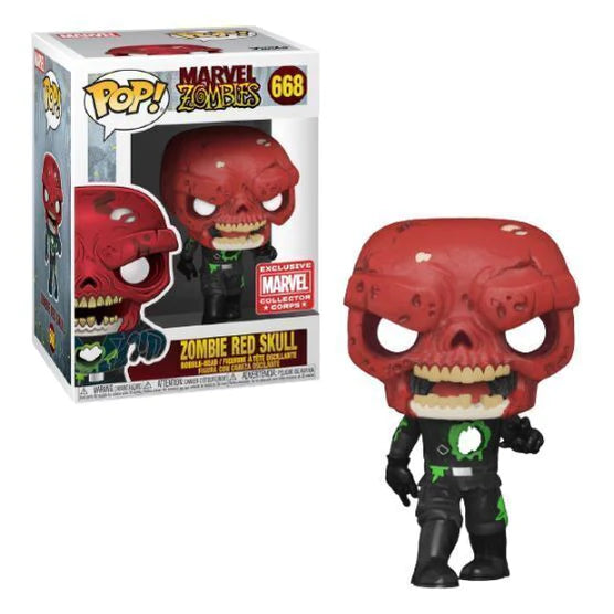 Zombie Red Skull 668 Funko Pop