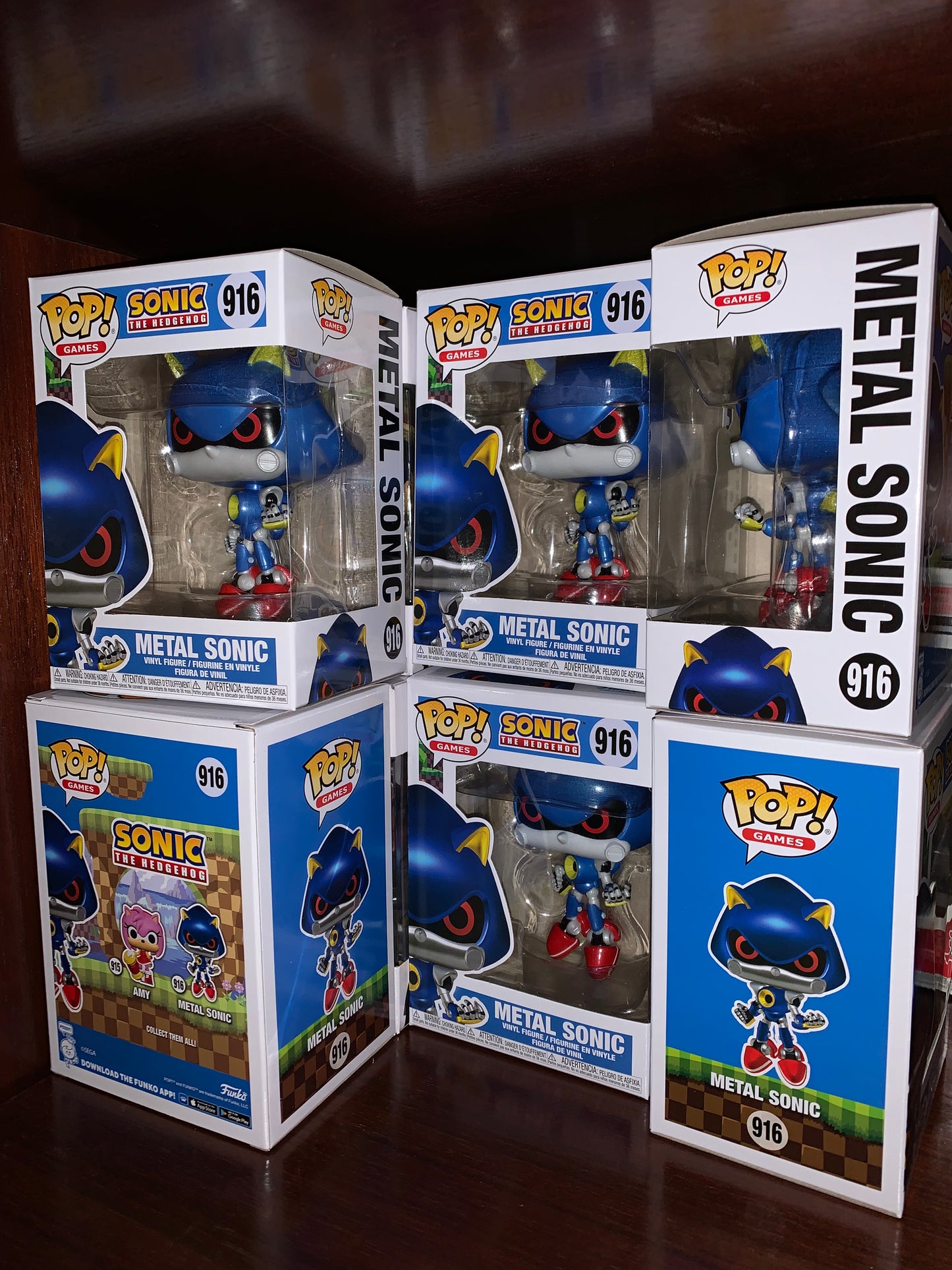 Metal Sonic 916 Funko Pop