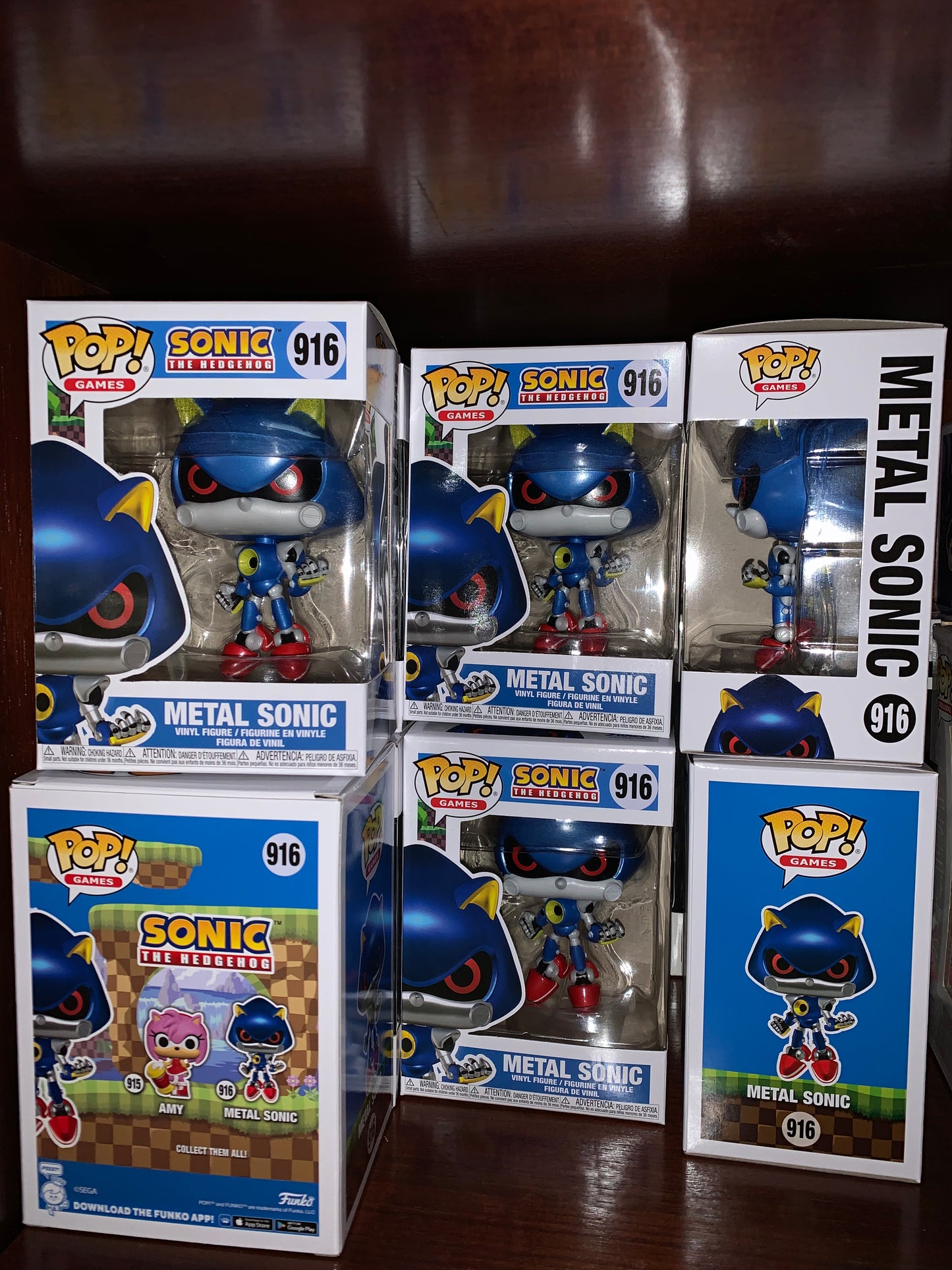Metal Sonic 916 Funko Pop