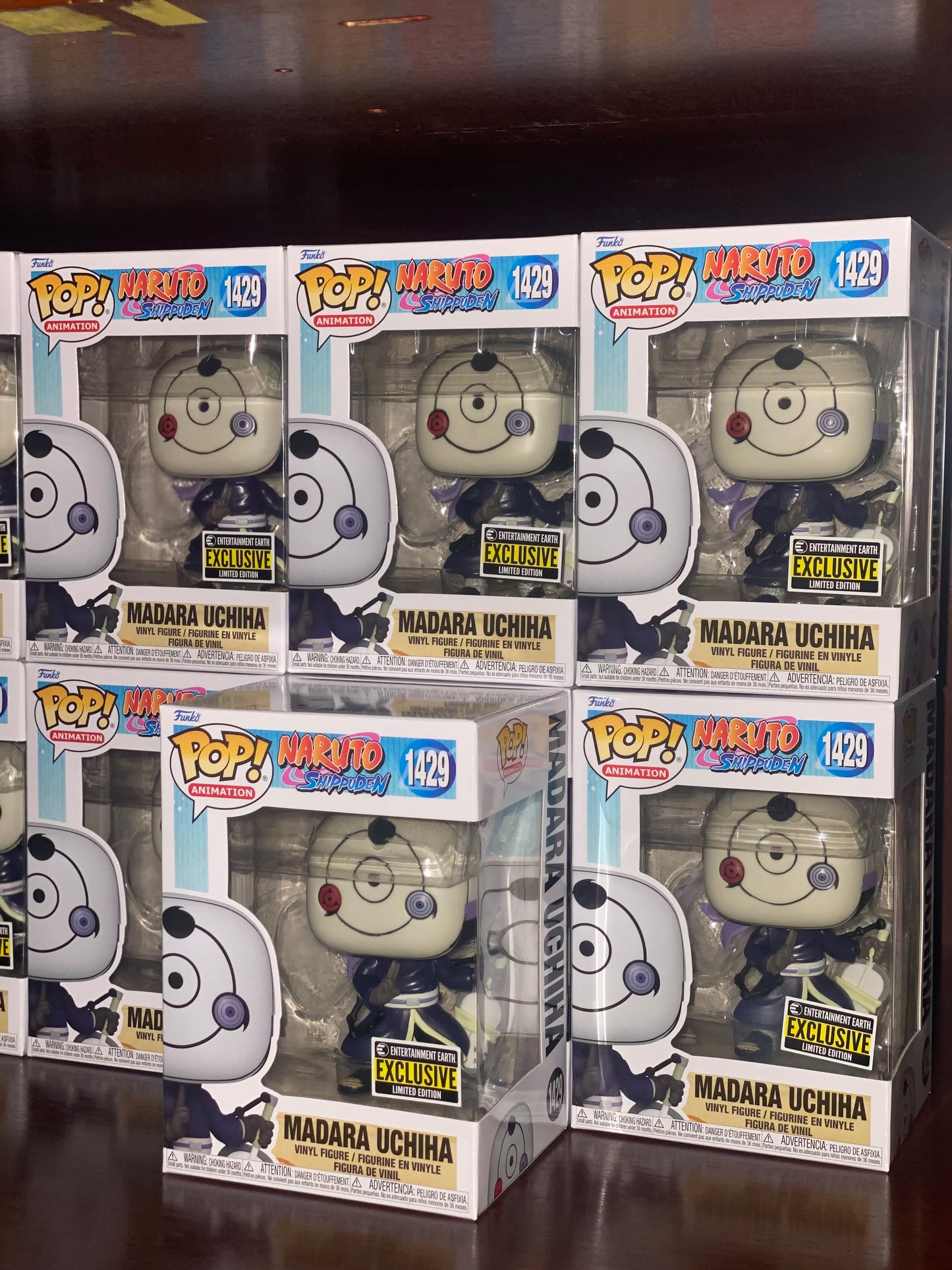 Madara Uchiha (Masked) 1429 Funko Pop Entertainment Earth Exclusive