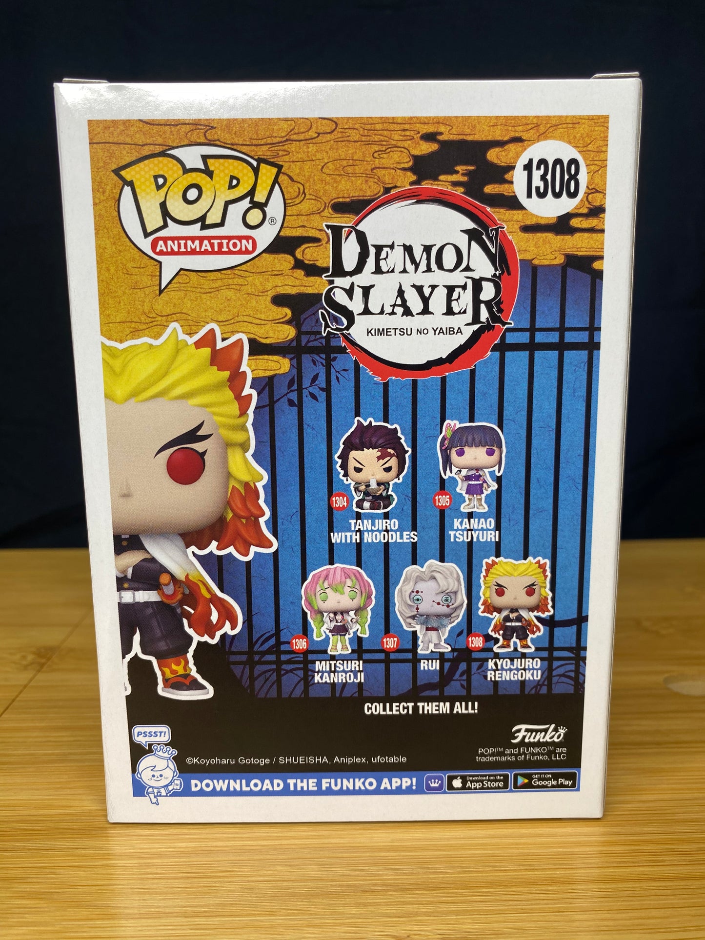 Kyojuro Rengoku 1308 Funko Pop