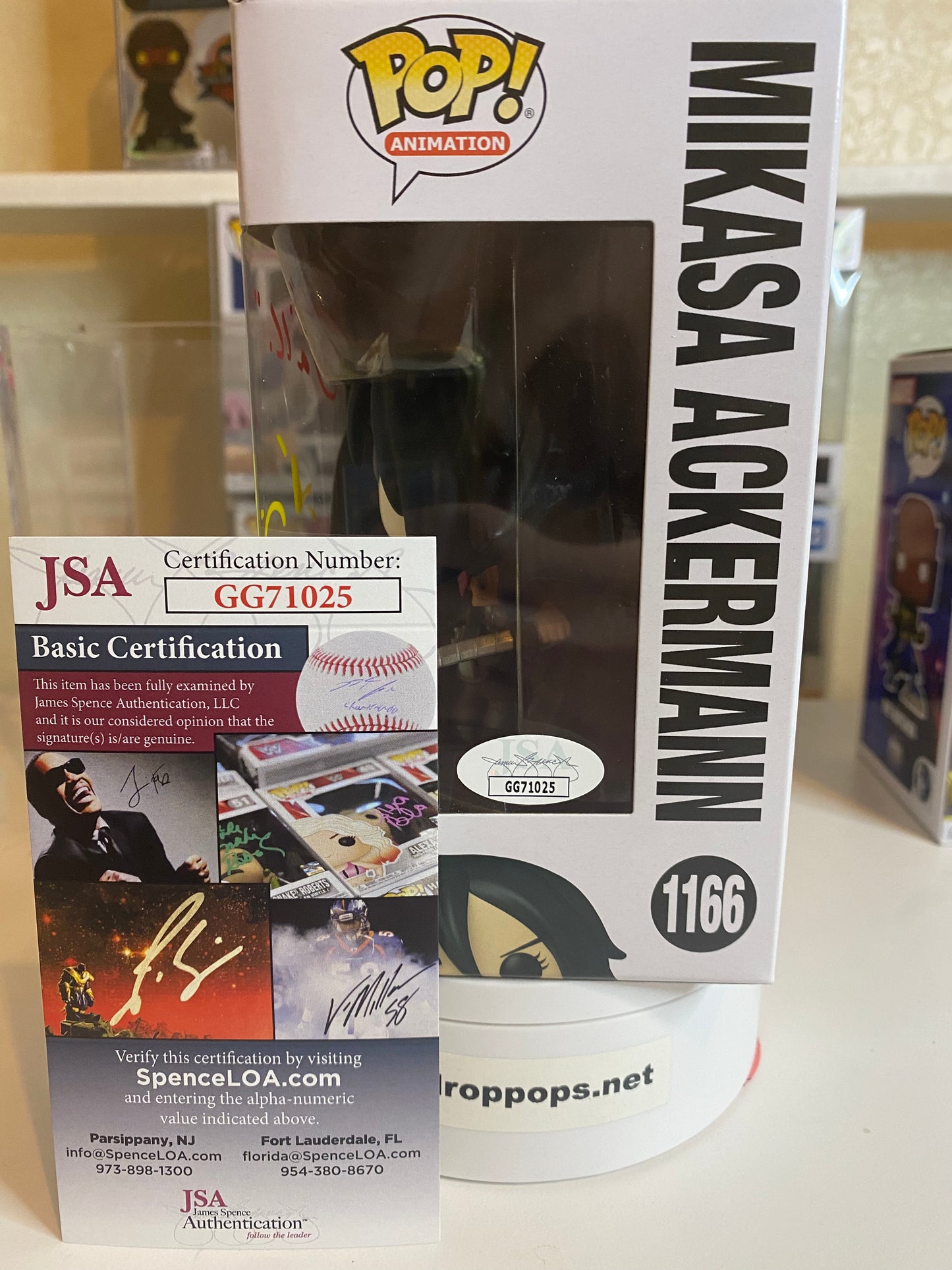 Mikasa Ackermann 1166 Funko Pop