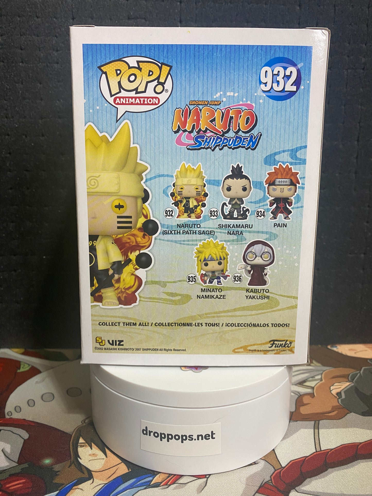 Naruto 932 Custom Funko Pop FLASH SALE