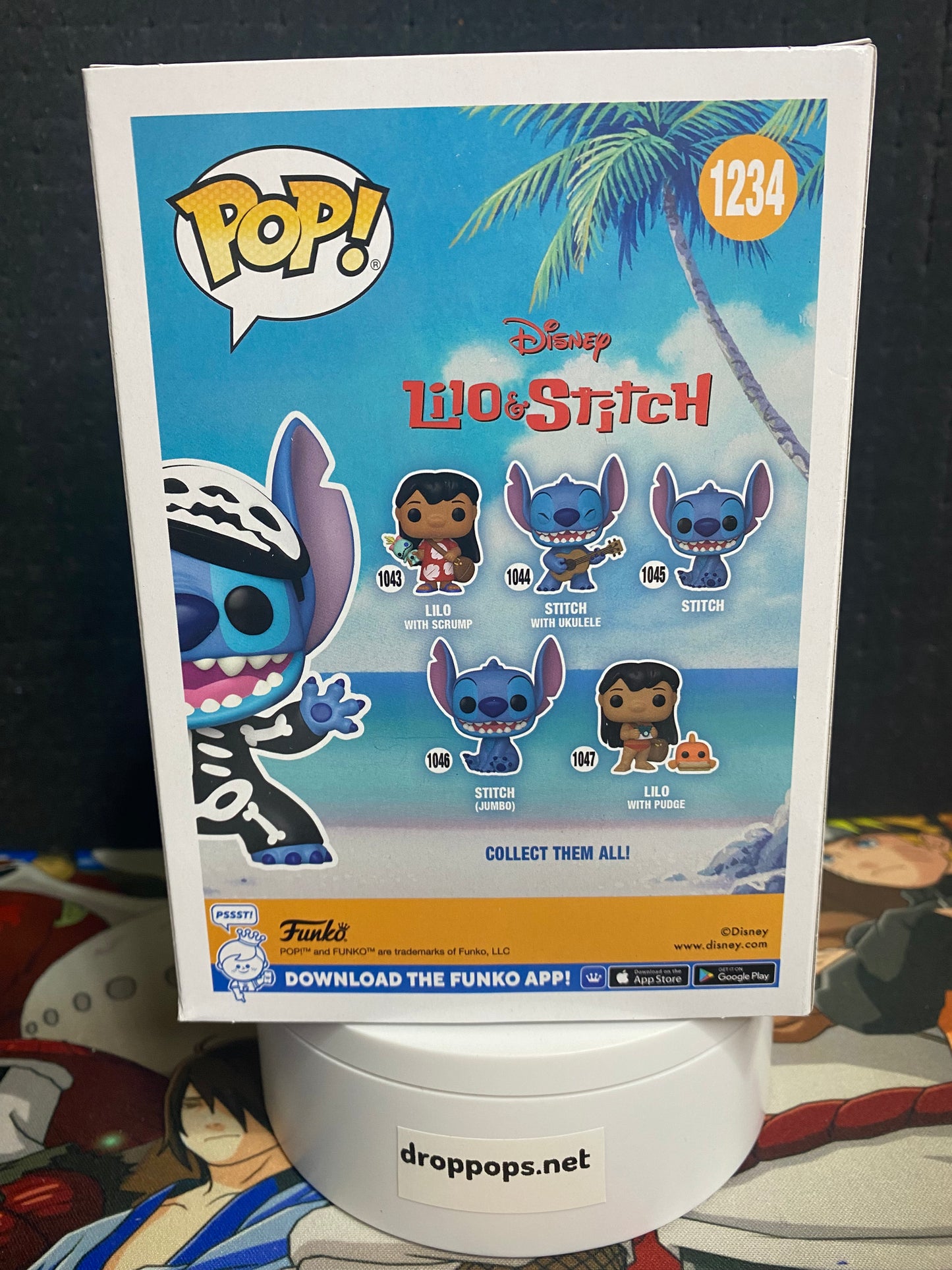 Skeleton Stitch 1234 Funko Pop