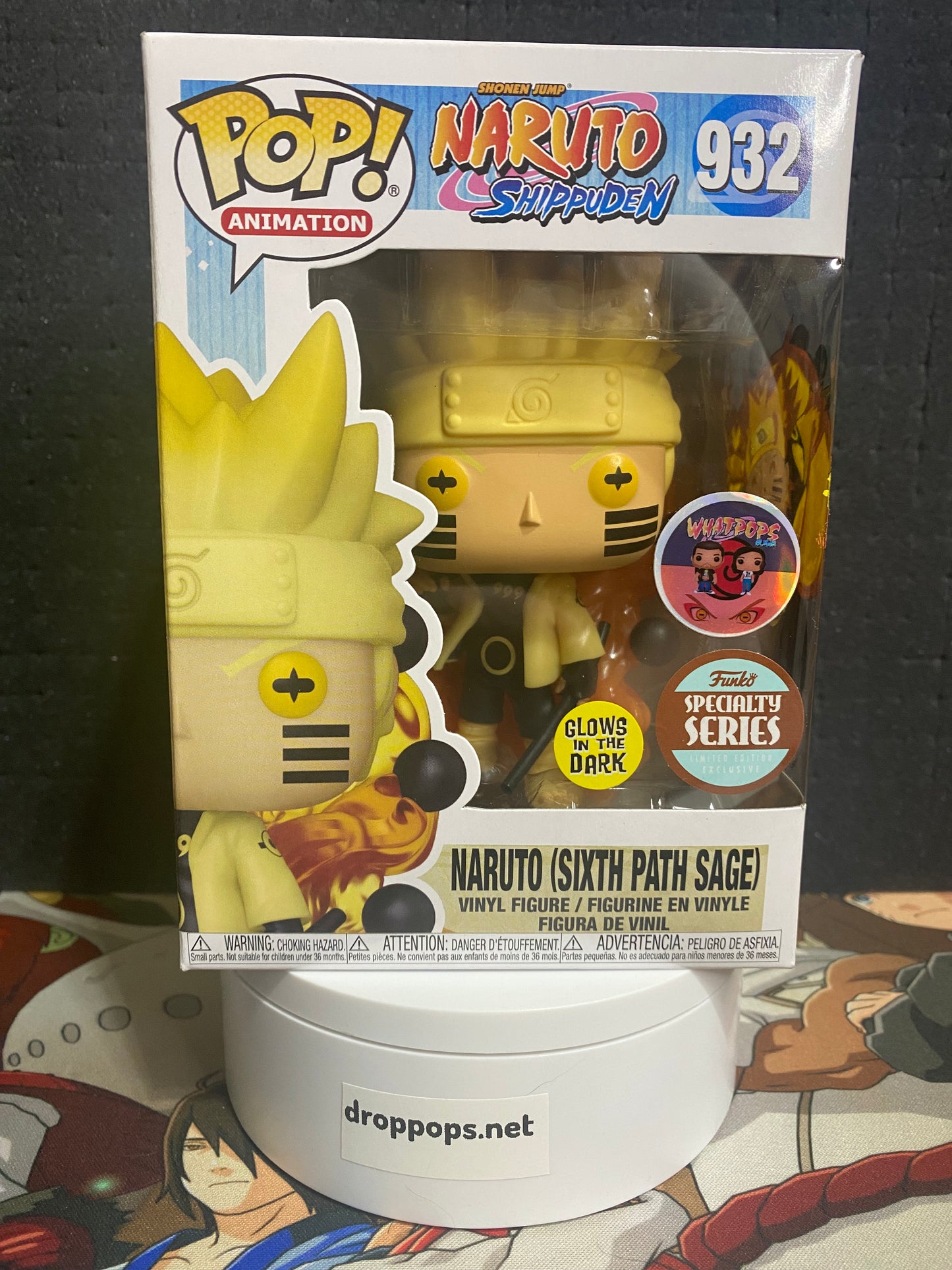 Naruto 932 Custom Funko Pop FLASH SALE