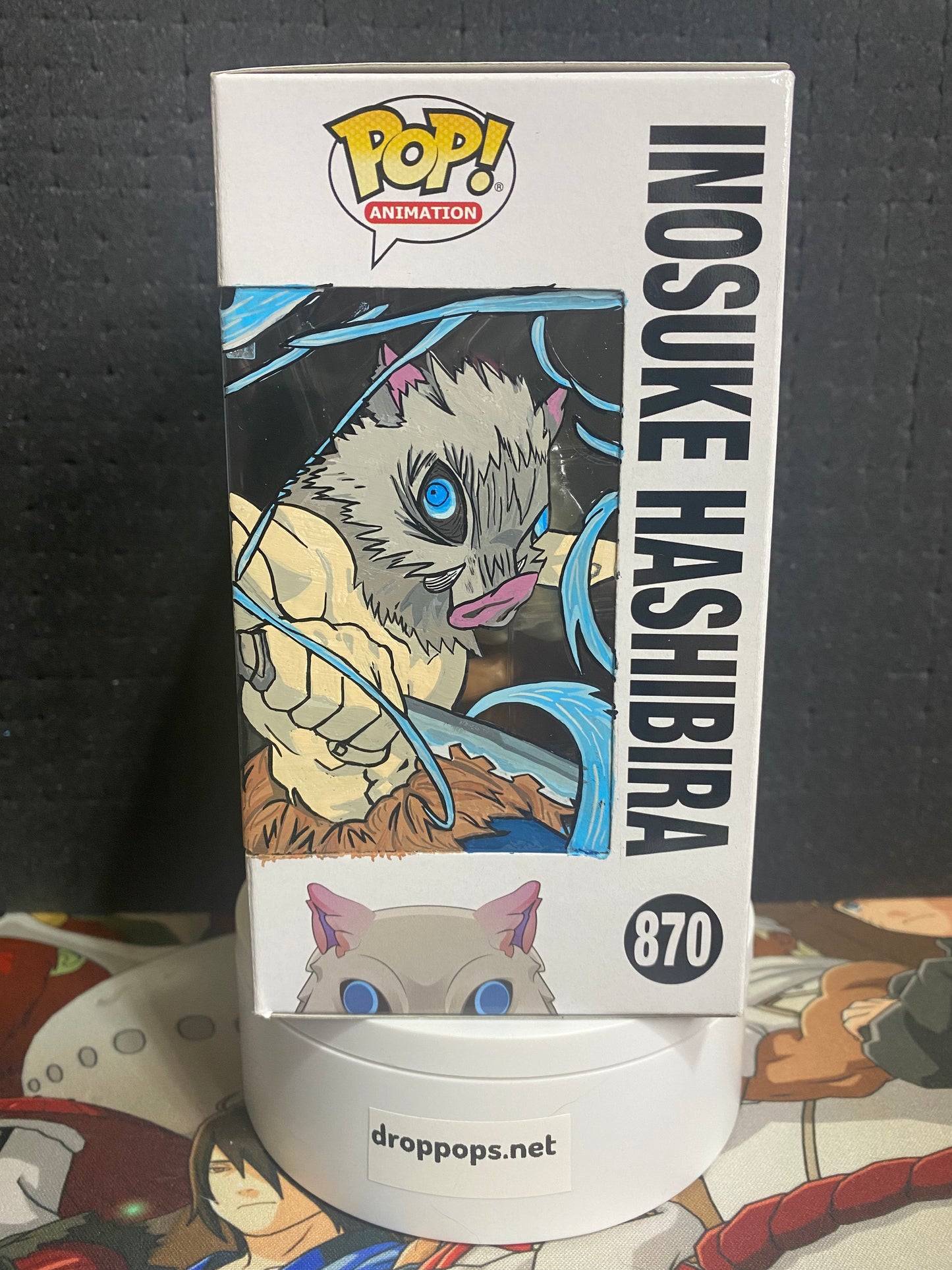 Inosuke Hashibira 870 Custom Funko Pop FLASH SALE