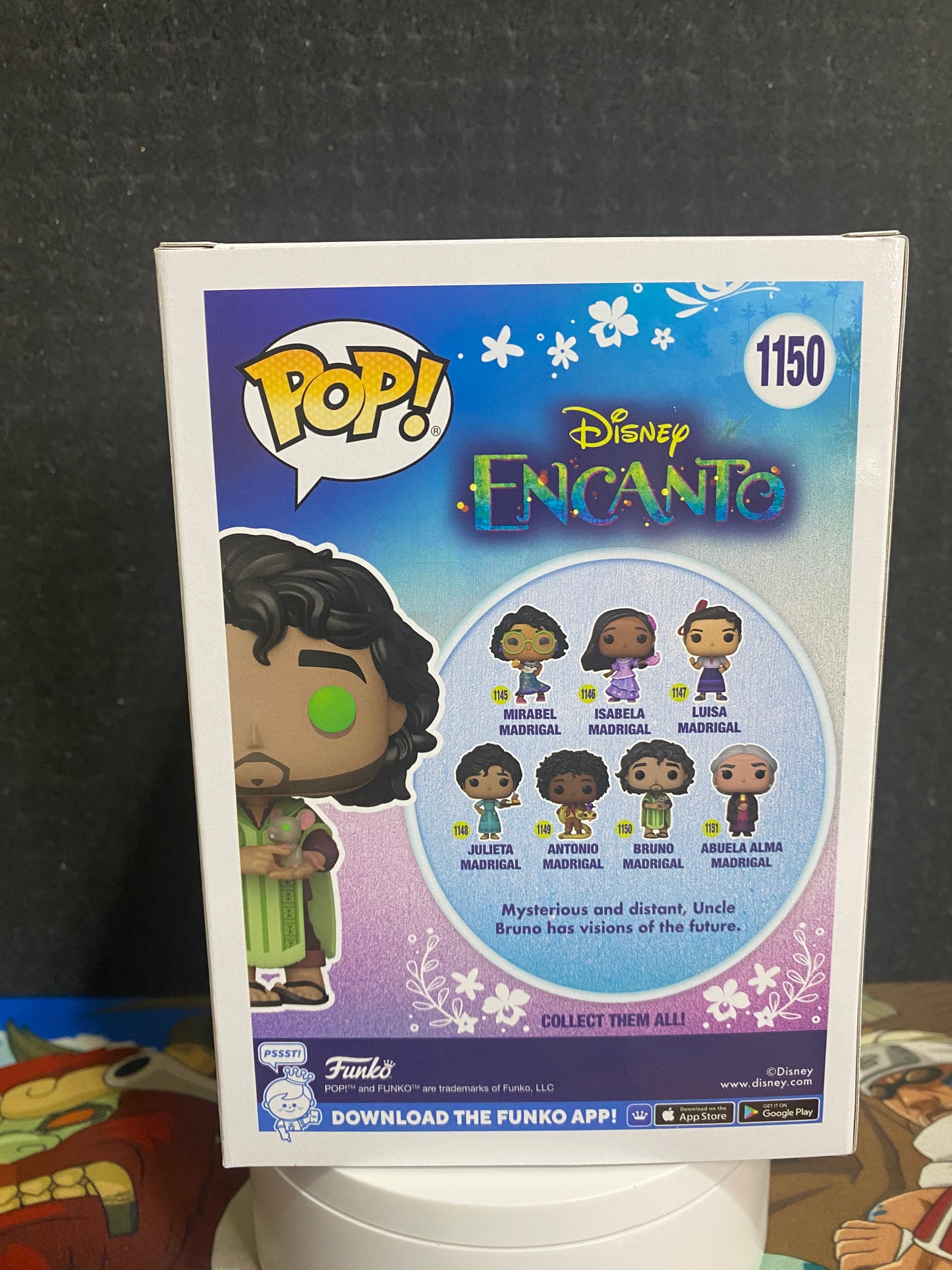 Bruno 1150 Glow Funko Pop