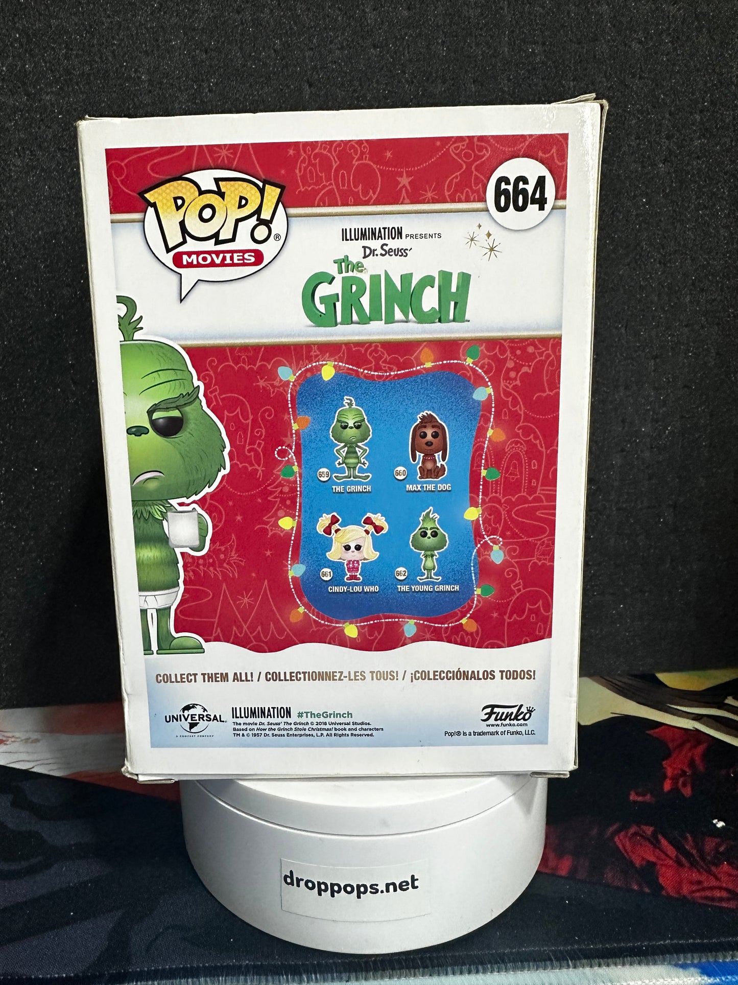 Grinch In Underwear 664 Funko Pop