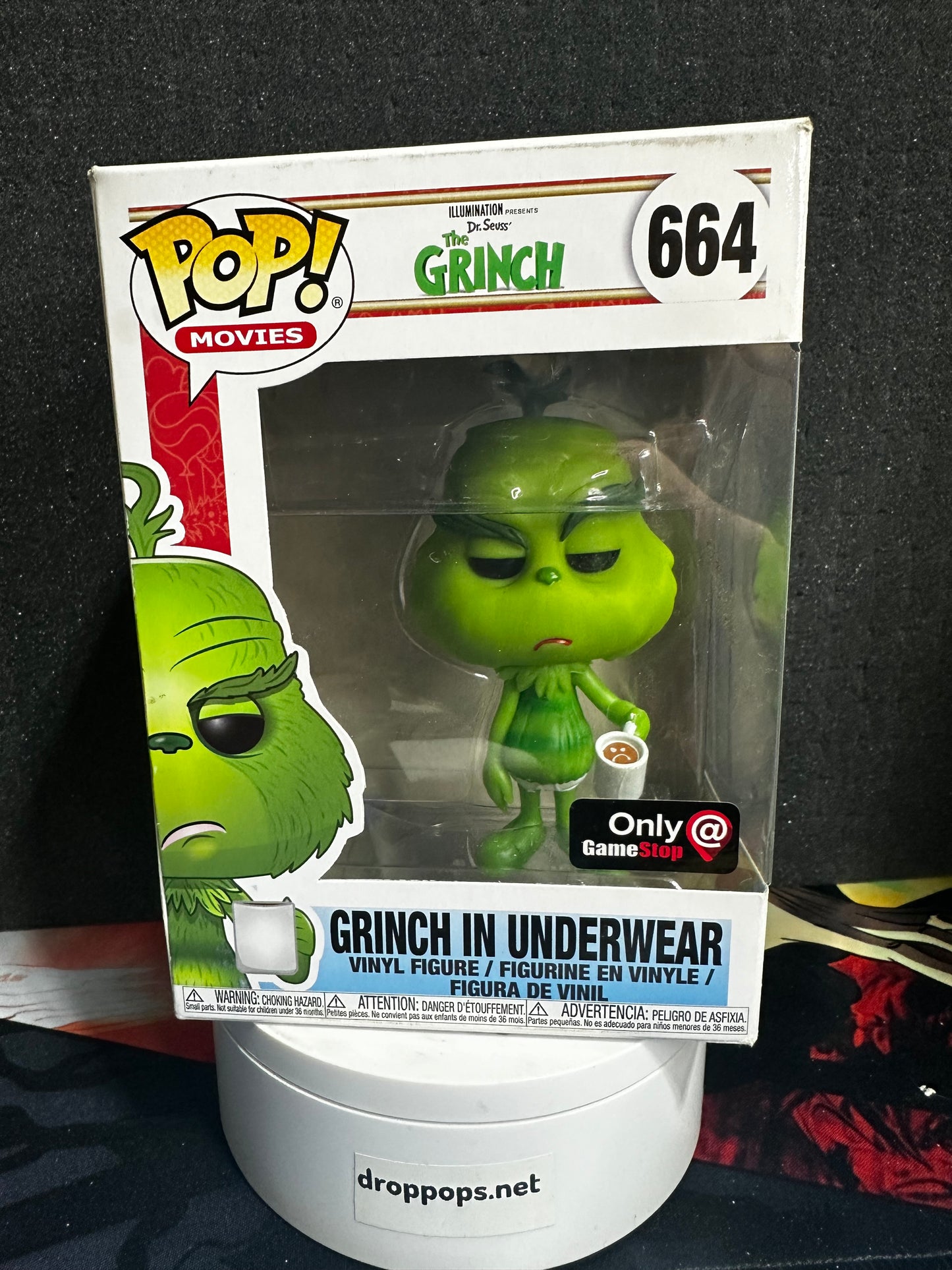 Grinch In Underwear 664 Funko Pop