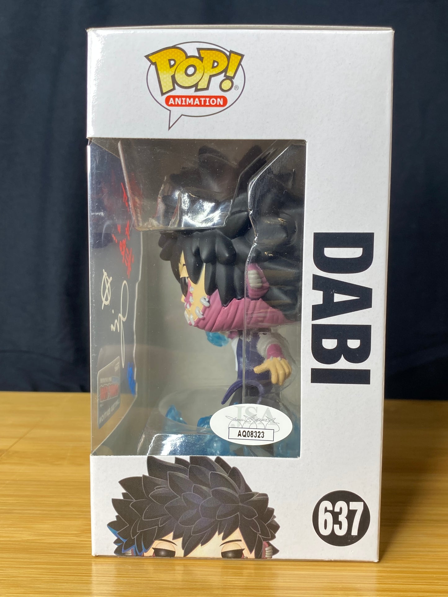 Dabi 637 Signed & Quoted Funko Pop