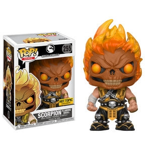 Scorpion Flaming Skull 255 Funko Pop