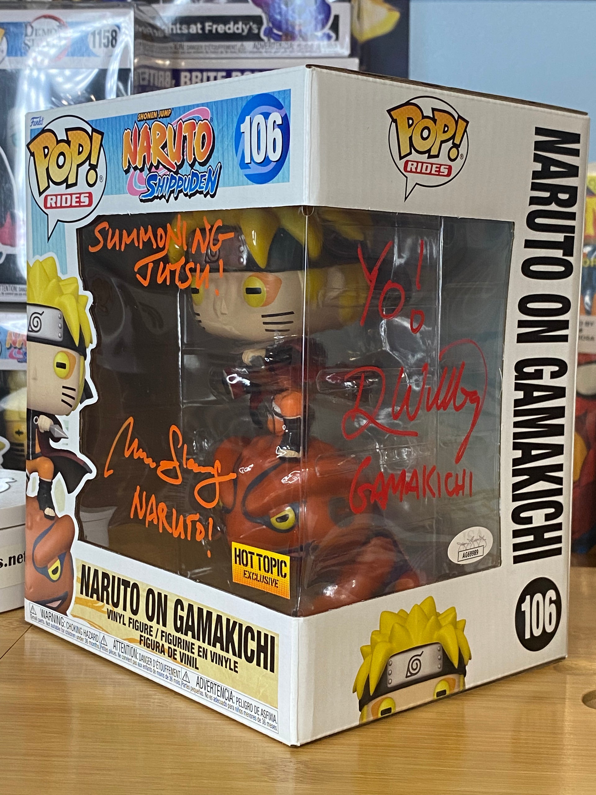 Funko Pop, NARUTO GAMAKICHI SPECIAL EDITION, Action Figure