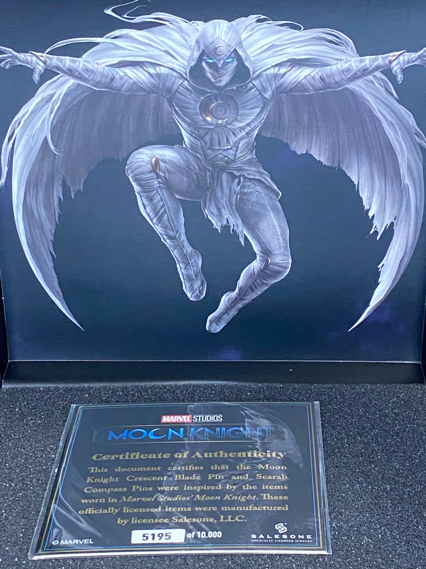 Moon Knight LE 10k Pin