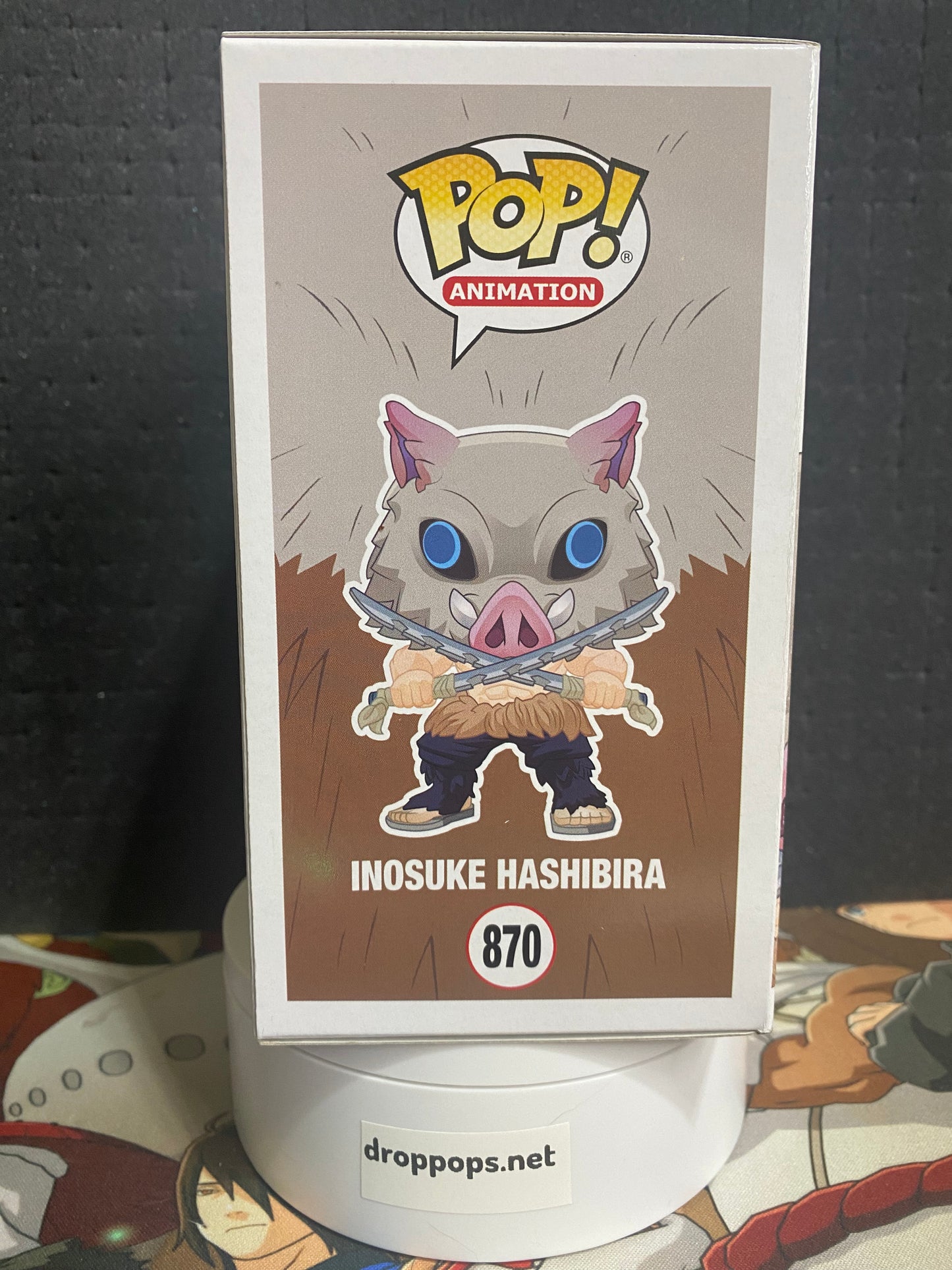 Inosuke Hashibira 870 Custom Funko Pop